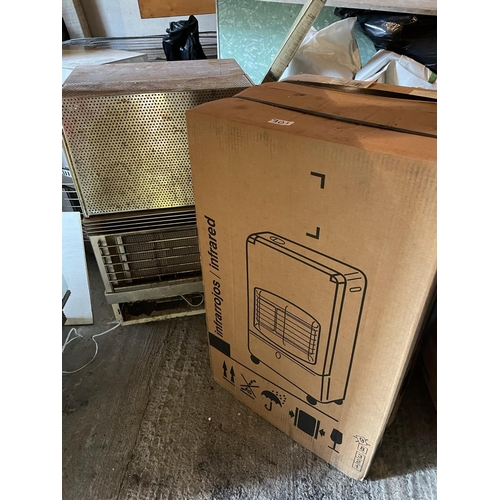 301 - New supersur gas heater in box and 2 other