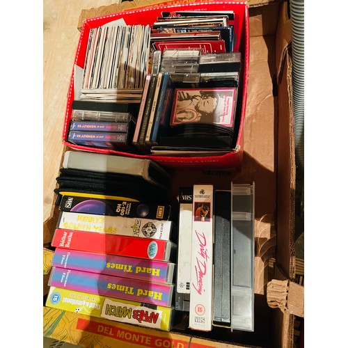 20B - Lot of tapes and CD's