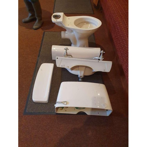 355 - Bathroom ware including sink, toilet etc