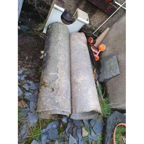 360 - 2 concrete pipes