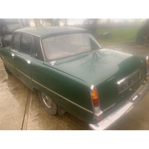 415 - Two Vintage Cars, 1973 Rover P6, 2 litre petrol, in good order, running, with tax book
Rover P6, 2.2... 