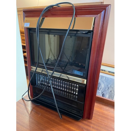 30 - Electric fire, heater