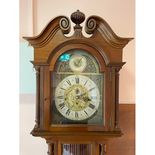 116 - Magnificent Irwin Bros. Limerick grandfather clock with Saint Michael's Westminster Chime, Whittingt... 