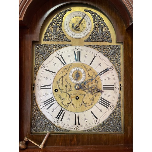 116 - Magnificent Irwin Bros. Limerick grandfather clock with Saint Michael's Westminster Chime, Whittingt... 