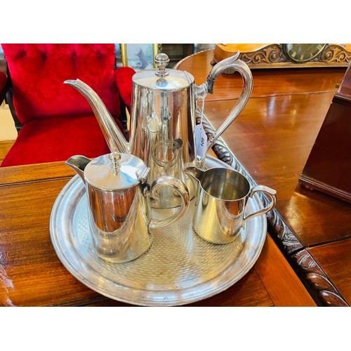 109 - Superb EPNS Sheffield 3 piece tea set