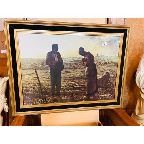 88 - Gilt framed picture depicting the Angeles