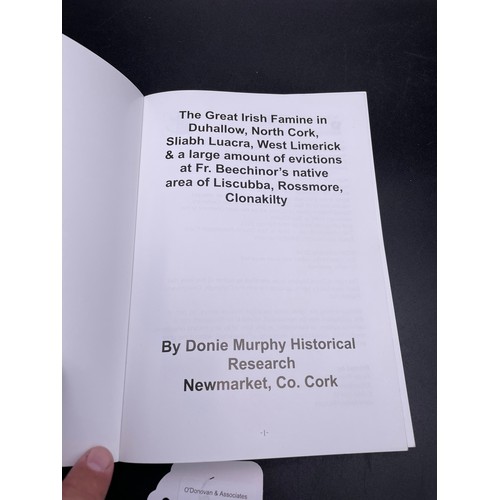 205 - The Great Irish Famine in Duhallow, North Cork, Sliabh Lucra and West Limerick, Donie Murphy 2014, p... 