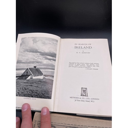 218 - Here and There through Ireland, 1891 and 1892 PB
In Search of Ireland HV Morton 1961 HB and DJ