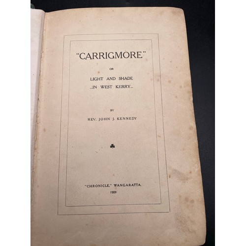 248 - Carrigmore or light and shade in West Kerry, John J Kennedy 1909, HB , VERY RARE