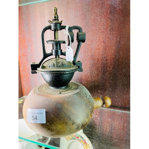 54 - Antique coffee grinder