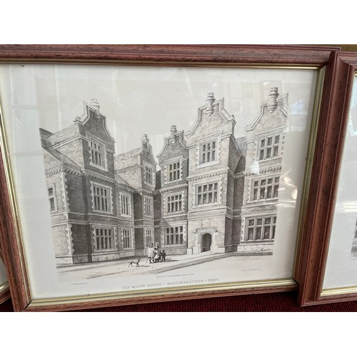 284 - A set of six prints framed (charity lot)