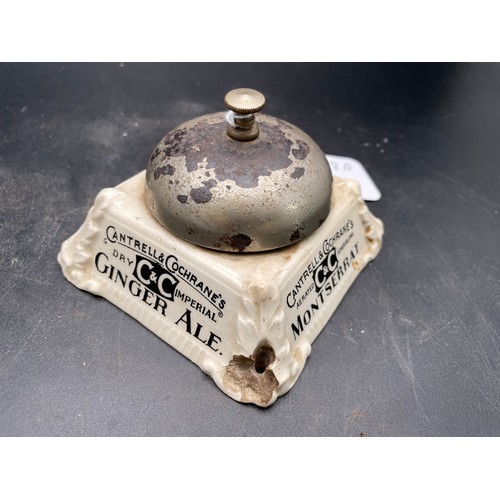 108 - Cantrell and Cochrane vintage counter top bell