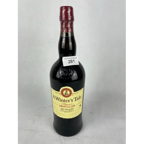 291 - 1L bottle of A Winters Tale Sherry