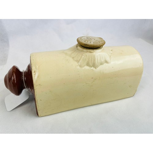 1 - Antique ceramic hot water bottle