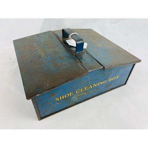 13 - Shoe Cleaning tin box Garrisson