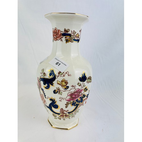 61 - Masons Mandalay hand-painted vase