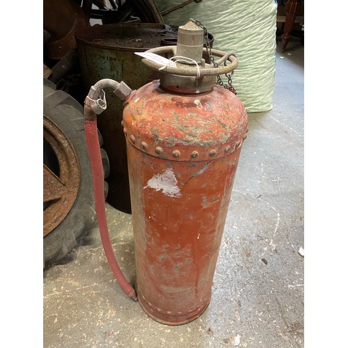 141 - Vintage fire extinguisher