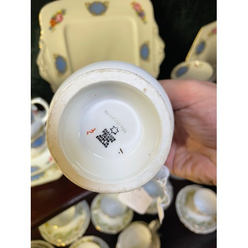 301 - 21 piece Paragon fine bone china tea set