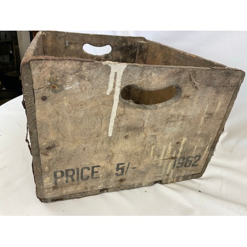 355 - 2 vintage timber crates, O'Sullivan and Sons Kilmallock and Bulmers Cider Clonmel