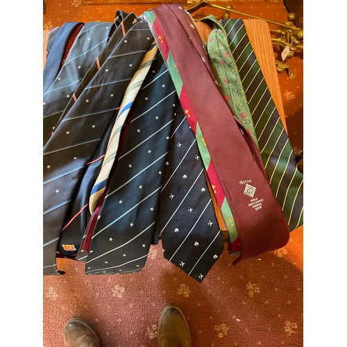 5 - A large collection of Rugby club and international neck ties