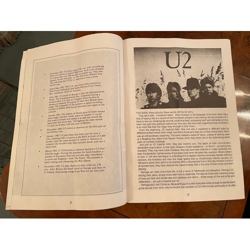 116A - U2 The Joshua Tree European Tour 1987 Souvenir Programme