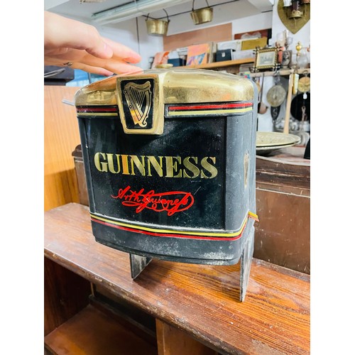 358E - Rare Guinness light up counter display advertising sign 35cm h