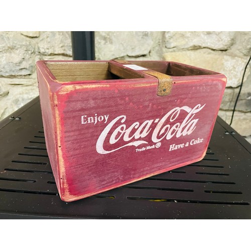 326 - Vintage Coca Cola wooden box, 10''l