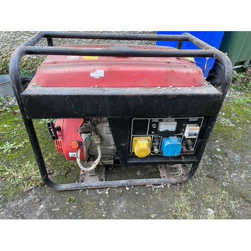 320 - Gasoline generator, 6.5 hp (sold as seen)