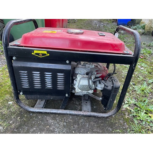 334 - 3000 Gasoline generator, 6.5 hp (sold as seen)