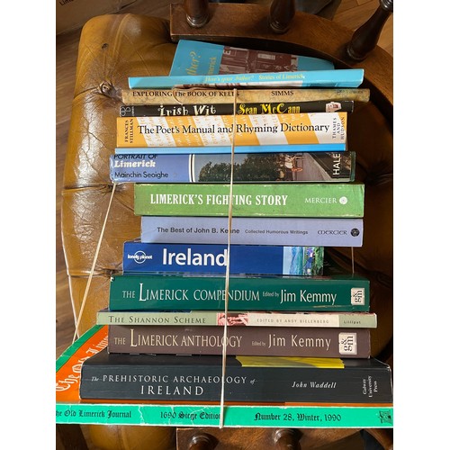 353 - A quantity of Irish including Limerick books