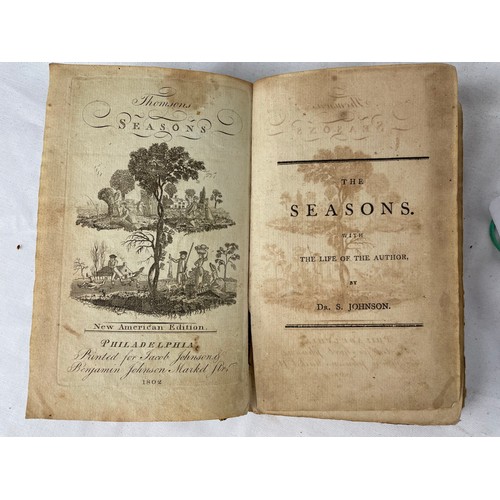 325 - The Seasons by Doctor Samuel Johnson, Philadelphia 1801