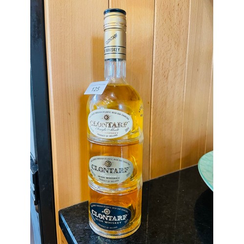 125 - Clontarf Irish whiskey, 200mls x 3