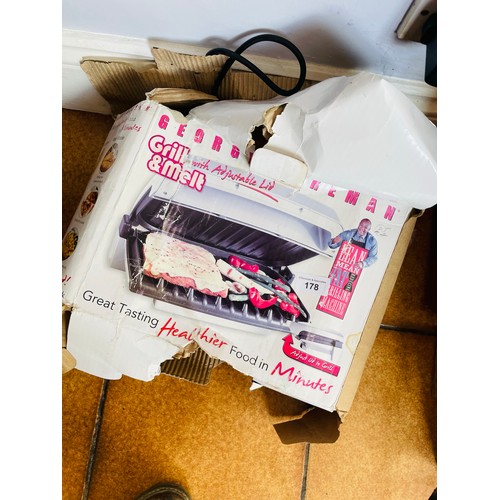 178 - George Foreman Grill in box