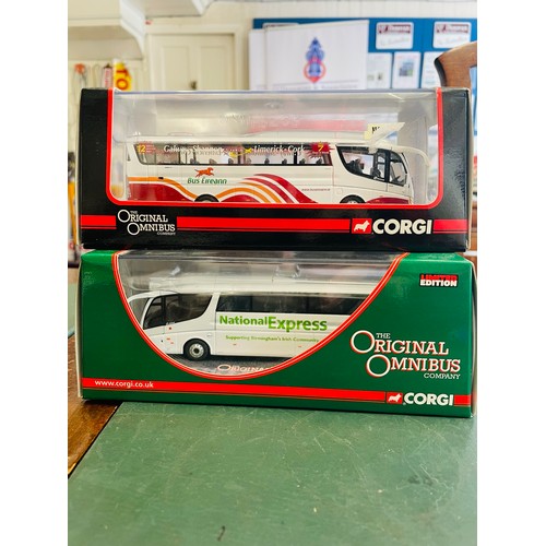 394 - CORGI Bus Eireann and National Express 1;76 Scania Iizar PB