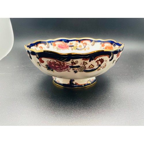 176 - A Masons Mandalay footed bowl, 8''d