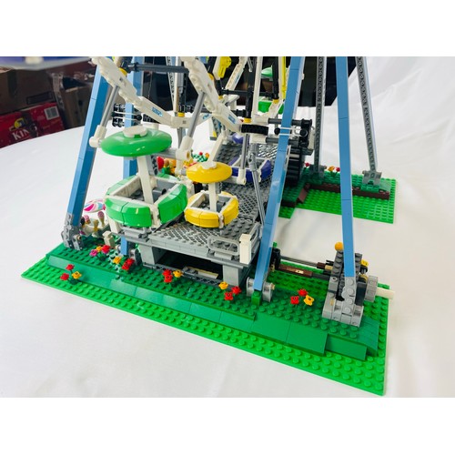 Lego Ferris Wheel 10247, as photographed with 11 Lego figures, RRP