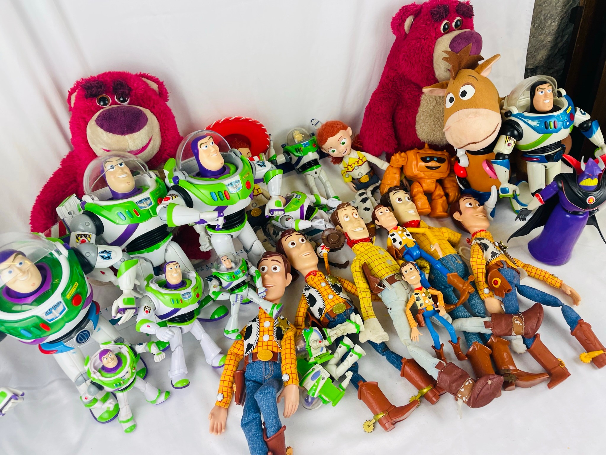 Large collection of vintage Toy Storey Movie toys