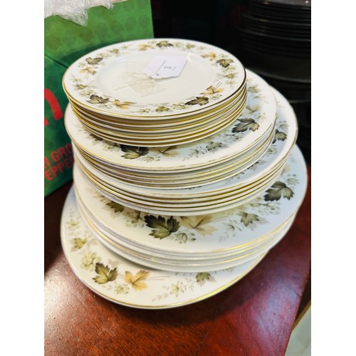 3 - Part dinner service of Larchmont by Royal Doulton