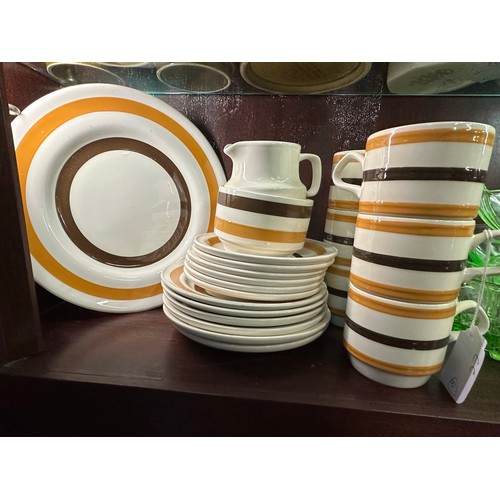 38 - Carrigaline 21 piece tea set and others