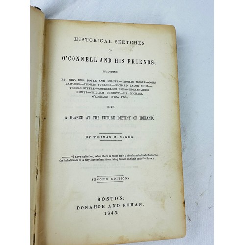 239 - Historical Sketches of O'Connell and His Friends (1845) by Thomas McGee