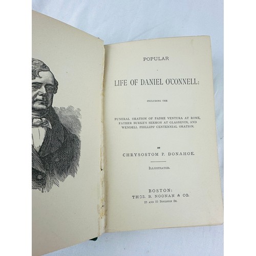 244 - Popular Life of Daniel O'Connell by C.P. Donahue (1875) Excellent condition