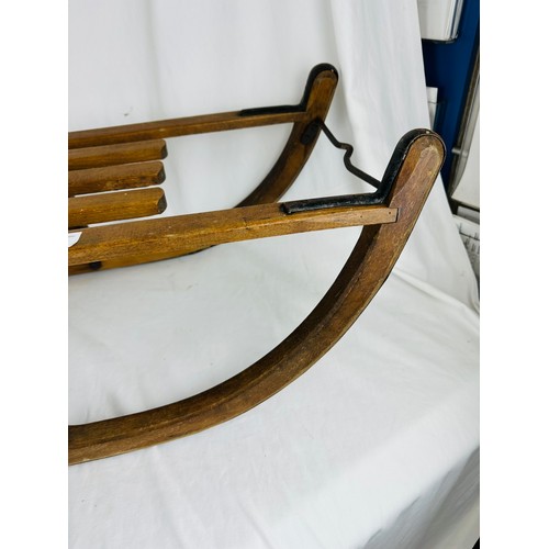 289 - Vintage Scandinavian sled, 43''l