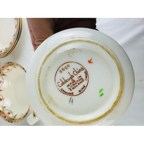 1 - A collection of vintage bone china by Colcough