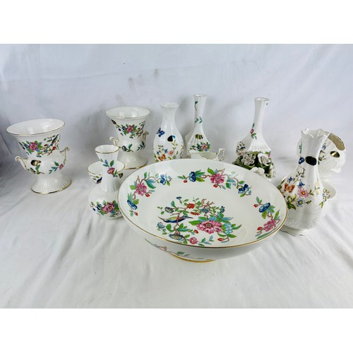 7 - A large collection of Aynsley china