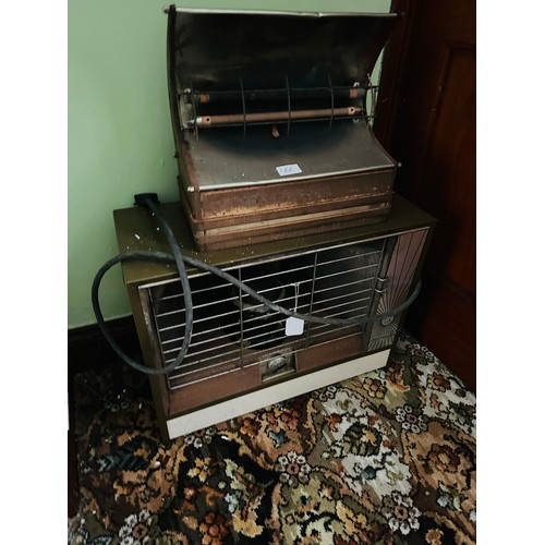 100 - 2 vintage electric heaters