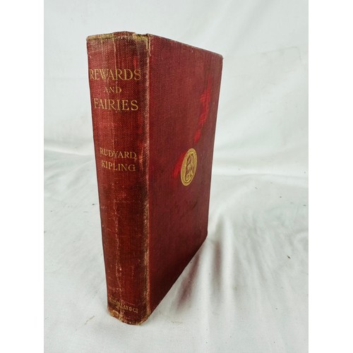 136 - Rudyard Kipling - Rewards and Fairies, 1st Edition 1910 r.r.p.€200