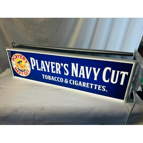 244 - PLAYERS NAVY CUT LIGHT BOX