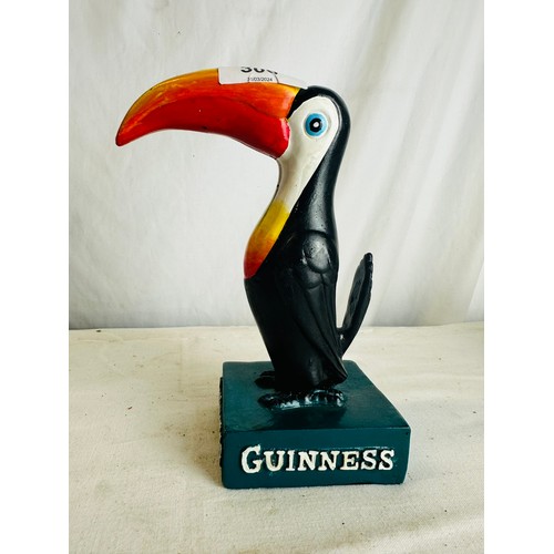 306 - GUINNESS TOUCAN ADVERTISING FIGURE 19CM X 13CM