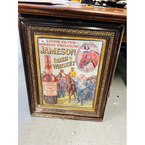 307 - JOHN JAMESON HORSE DERBY ADVERTISING POSTER