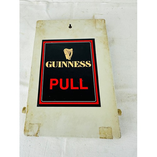 104 - GUINNESS DISPLAY CALENDER FROM THE 1960'S